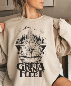 Greta Van Fleet Sweatshirt, Greta Van Fleet Heat Above TShirt, Greta Van Fleet Tour Shirt, Strange Horizons Tour Shirt 2022